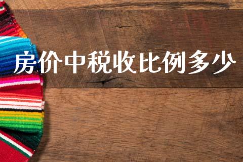 房价中税收比例多少_https://wap.lcjysmgs.com_金融交易_第1张