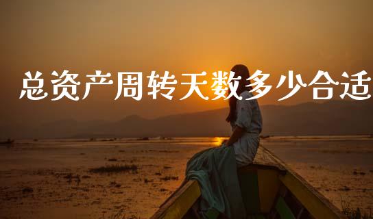 总资产周转天数多少合适_https://wap.lcjysmgs.com_金融交易_第1张