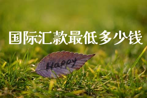 国际汇款最低多少钱_https://wap.lcjysmgs.com_债券基金_第1张