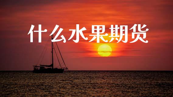 什么水果期货_https://wap.lcjysmgs.com_元宇宙_第1张