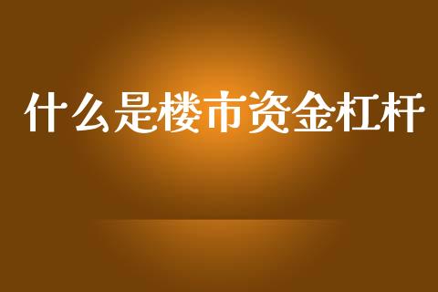 什么是楼市资金杠杆_金融交易_第1张_金融交易_元宇宙_原油期货_债券基金 什么是楼市资金杠杆_https://wap.lcjysmgs.com_金融交易_第1张