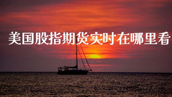 美国股指期货实时在哪里看_https://wap.lcjysmgs.com_元宇宙_第1张