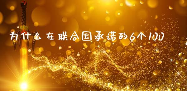为什么在联合国承诺的6个100_https://wap.lcjysmgs.com_金融交易_第1张