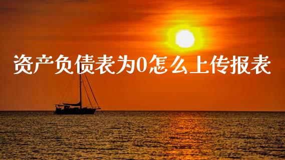 资产负债表为0怎么上传报表_https://wap.lcjysmgs.com_债券基金_第1张