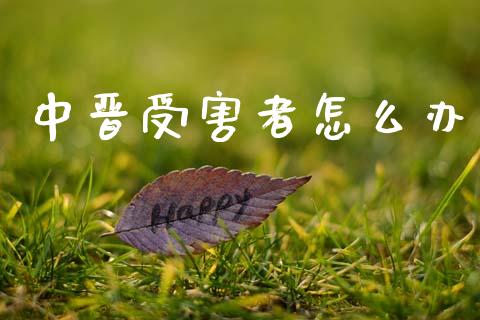 中晋受害者怎么办_https://wap.lcjysmgs.com_元宇宙_第1张