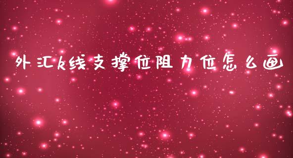 外汇k线支撑位阻力位怎么画_https://wap.lcjysmgs.com_债券基金_第1张