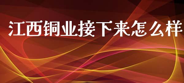 江西铜业接下来怎么样_https://wap.lcjysmgs.com_债券基金_第1张