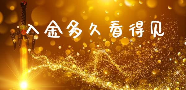 入金多久看得见_https://wap.lcjysmgs.com_金融交易_第1张