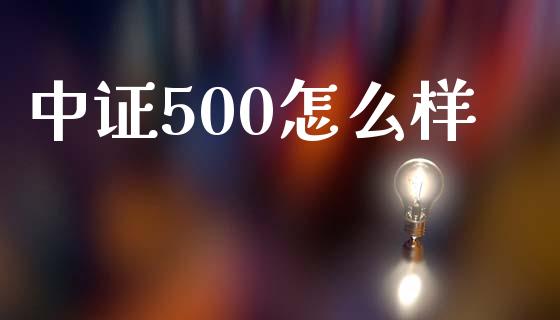 中证500怎么样_https://wap.lcjysmgs.com_债券基金_第1张