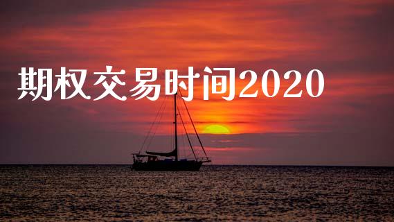 期权交易时间2020_https://wap.lcjysmgs.com_金融交易_第1张