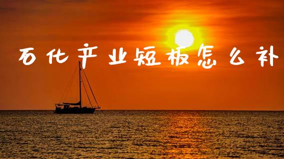 石化产业短板怎么补_https://wap.lcjysmgs.com_金融交易_第1张
