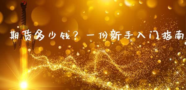 期货多少钱？一份新手入门指南_https://wap.lcjysmgs.com_元宇宙_第1张