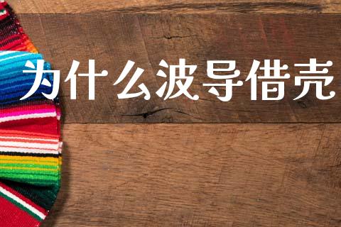 为什么波导借壳_https://wap.lcjysmgs.com_原油期货_第1张