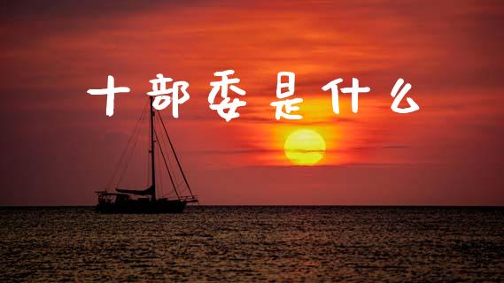 十部委是什么_https://wap.lcjysmgs.com_元宇宙_第1张