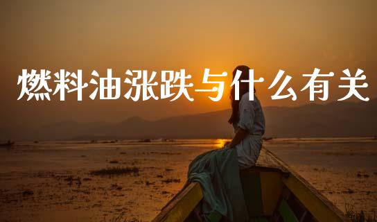 燃料油涨跌与什么有关_https://wap.lcjysmgs.com_金融交易_第1张