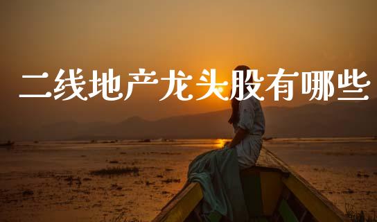 二线地产龙头股有哪些_https://wap.lcjysmgs.com_债券基金_第1张