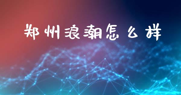 郑州浪潮怎么样_https://wap.lcjysmgs.com_债券基金_第1张