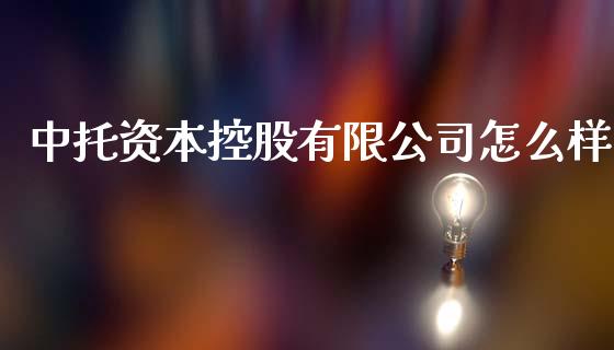 中托资本控股有限公司怎么样_https://wap.lcjysmgs.com_原油期货_第1张