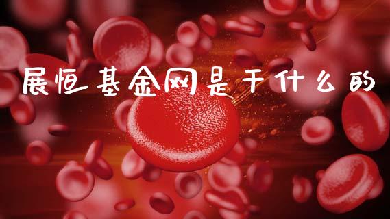 展恒基金网是干什么的_https://wap.lcjysmgs.com_金融交易_第1张