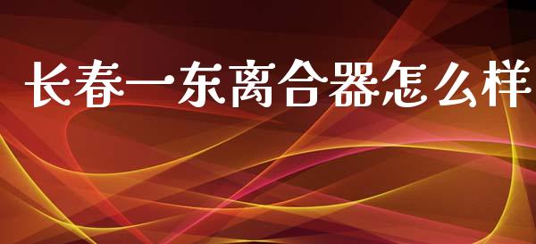 长春一东离合器怎么样_https://wap.lcjysmgs.com_元宇宙_第1张