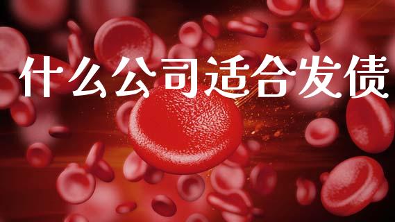 什么公司适合发债_https://wap.lcjysmgs.com_原油期货_第1张