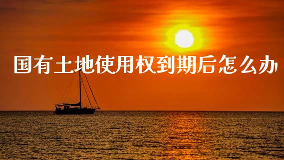 国有土地使用权到期后怎么办_https://wap.lcjysmgs.com_原油期货_第1张