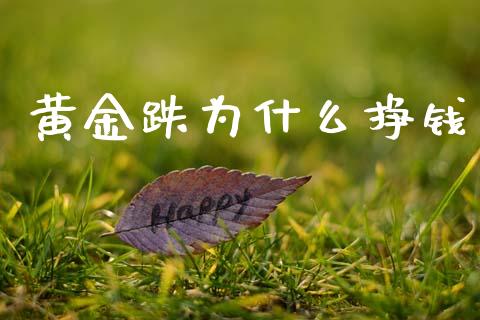 黄金跌为什么挣钱_https://wap.lcjysmgs.com_原油期货_第1张
