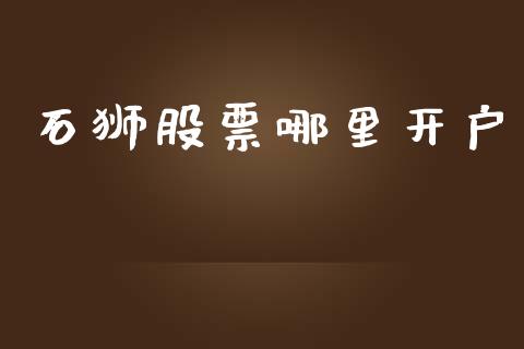 石狮股票哪里开户_https://wap.lcjysmgs.com_金融交易_第1张