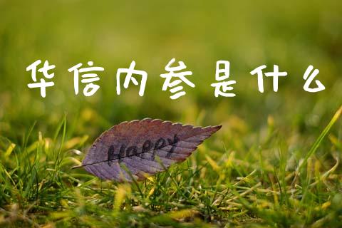 华信内参是什么_https://wap.lcjysmgs.com_原油期货_第1张