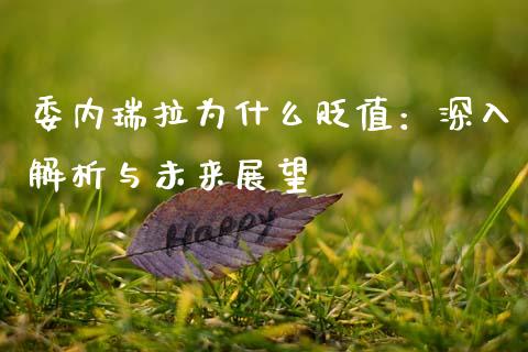 委内瑞拉为什么贬值：深入解析与未来展望_https://wap.lcjysmgs.com_原油期货_第1张