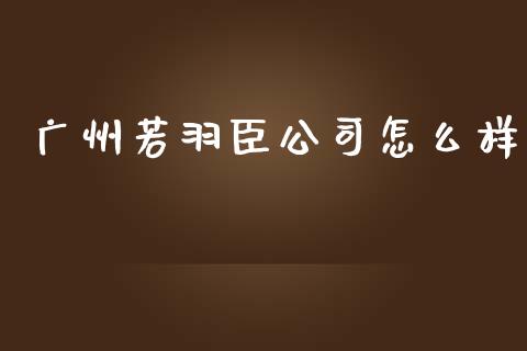 广州若羽臣公司怎么样_https://wap.lcjysmgs.com_元宇宙_第1张