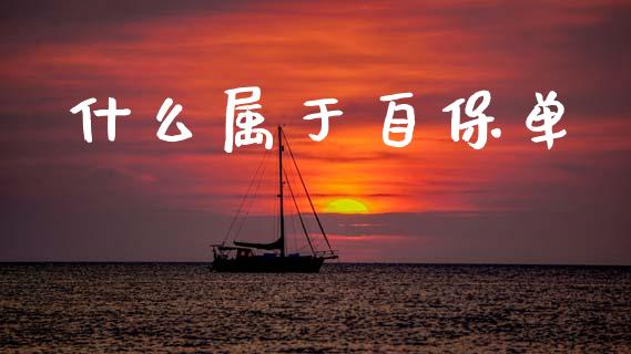 什么属于自保单_https://wap.lcjysmgs.com_元宇宙_第1张