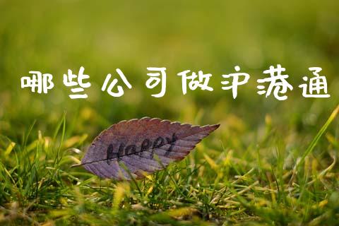哪些公司做沪港通_原油期货_第1张_金融交易_元宇宙_原油期货_债券基金 哪些公司做沪港通_https://wap.lcjysmgs.com_原油期货_第1张