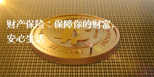 财产保险：保障你的财富，安心生活_https://wap.lcjysmgs.com_金融交易_第1张