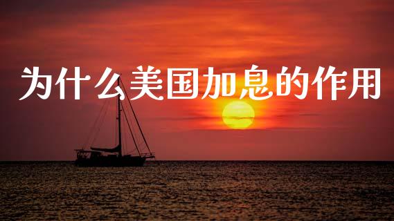 为什么美国加息的作用_https://wap.lcjysmgs.com_金融交易_第1张