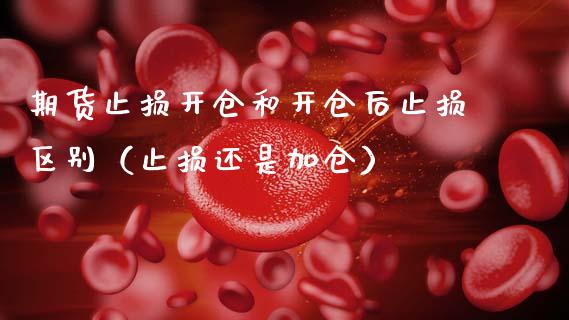 期货止损开仓和开仓后止损区别（止损还是加仓）_https://wap.lcjysmgs.com_债券基金_第1张