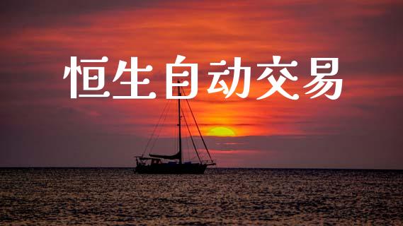 恒生自动交易_https://wap.lcjysmgs.com_金融交易_第1张