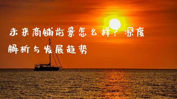 未来商铺前景怎么样？深度解析与发展趋势_https://wap.lcjysmgs.com_原油期货_第1张