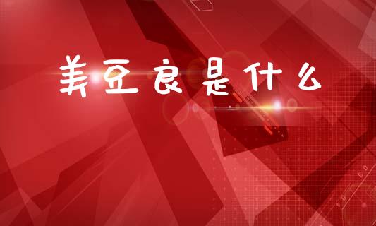 美豆良是什么_https://wap.lcjysmgs.com_原油期货_第1张