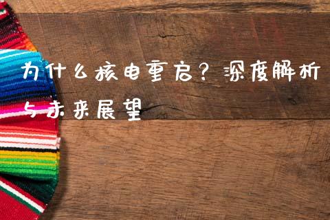 为什么核电重启？深度解析与未来展望_https://wap.lcjysmgs.com_元宇宙_第1张