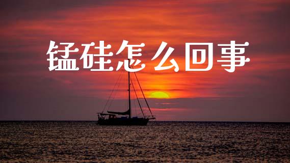 锰硅怎么回事_https://wap.lcjysmgs.com_金融交易_第1张