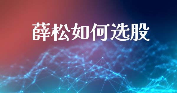 薛松如何选股_https://wap.lcjysmgs.com_金融交易_第1张