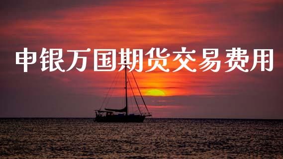 申银万国期货交易费用_https://wap.lcjysmgs.com_元宇宙_第1张