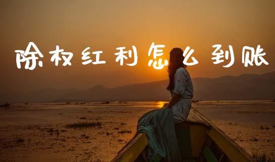 除权红利怎么到账_https://wap.lcjysmgs.com_元宇宙_第1张