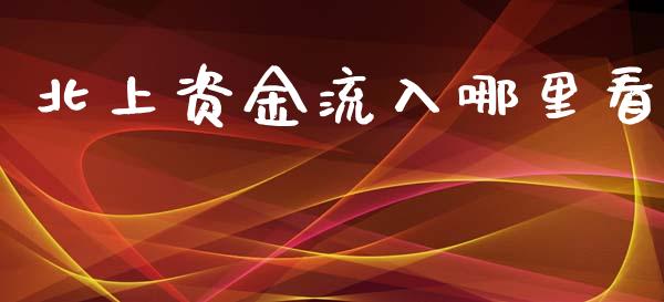 北上资金流入哪里看_https://wap.lcjysmgs.com_元宇宙_第1张