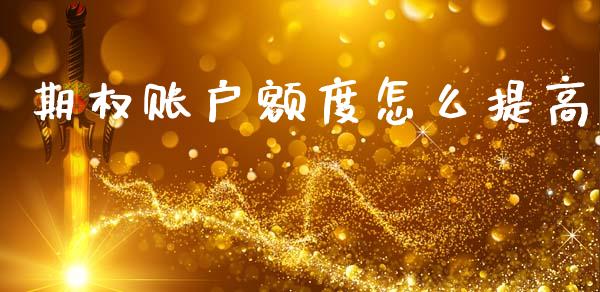 期权账户额度怎么提高_https://wap.lcjysmgs.com_债券基金_第1张