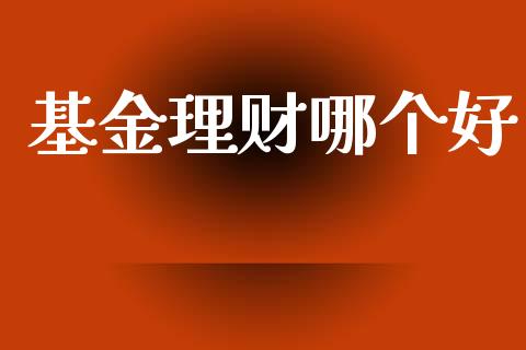 基金理财哪个好_https://wap.lcjysmgs.com_元宇宙_第1张