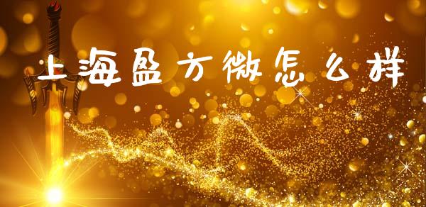 上海盈方微怎么样_https://wap.lcjysmgs.com_金融交易_第1张