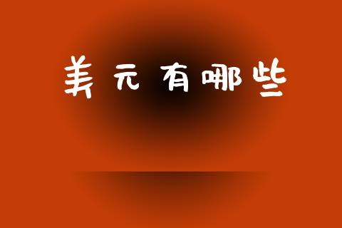 美元有哪些_https://wap.lcjysmgs.com_债券基金_第1张
