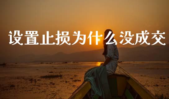 设置止损为什么没成交_https://wap.lcjysmgs.com_原油期货_第1张